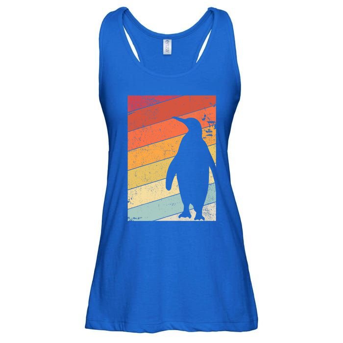 Penguin Gift Retro Style Gift Ladies Essential Flowy Tank