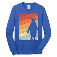 Penguin Gift Retro Style Gift Tall Long Sleeve T-Shirt