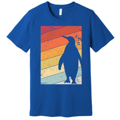 Penguin Gift Retro Style Gift Premium T-Shirt