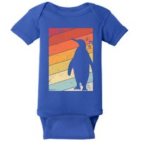 Penguin Gift Retro Style Gift Baby Bodysuit