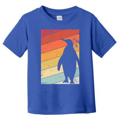 Penguin Gift Retro Style Gift Toddler T-Shirt