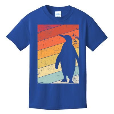 Penguin Gift Retro Style Gift Kids T-Shirt