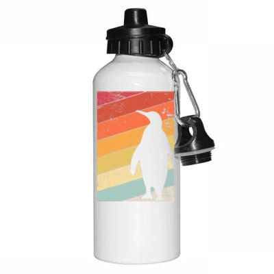 Penguin Gift Retro Style Gift Aluminum Water Bottle