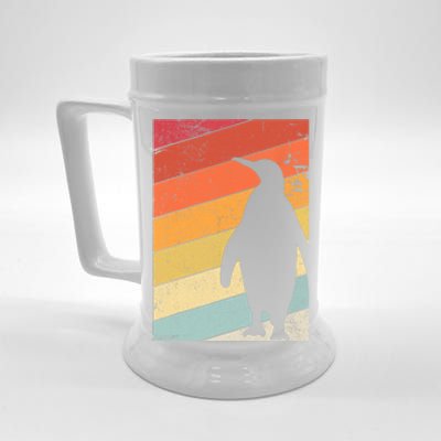 Penguin Gift Retro Style Gift Beer Stein