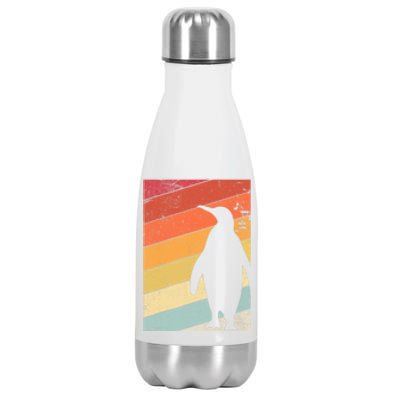 Penguin Gift Retro Style Gift Stainless Steel Insulated Water Bottle