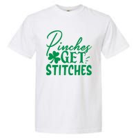 Pinches Get Stitches Funny St. Patrick's Day Garment-Dyed Heavyweight T-Shirt