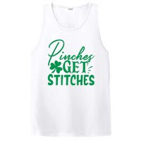 Pinches Get Stitches Funny St. Patrick's Day PosiCharge Competitor Tank