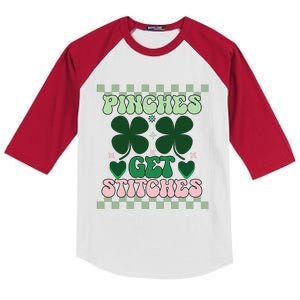 Pinches Get Stitches Kids Colorblock Raglan Jersey