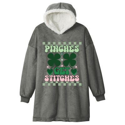 Pinches Get Stitches Hooded Wearable Blanket