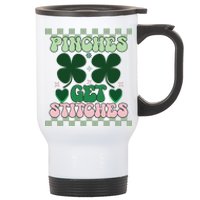 Pinches Get Stitches Stainless Steel Travel Mug