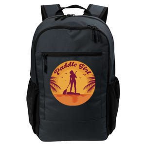 Paddle Girl Sunset Sport Daily Commute Backpack