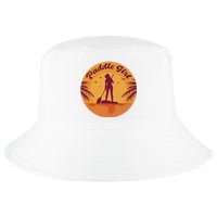 Paddle Girl Sunset Sport Cool Comfort Performance Bucket Hat