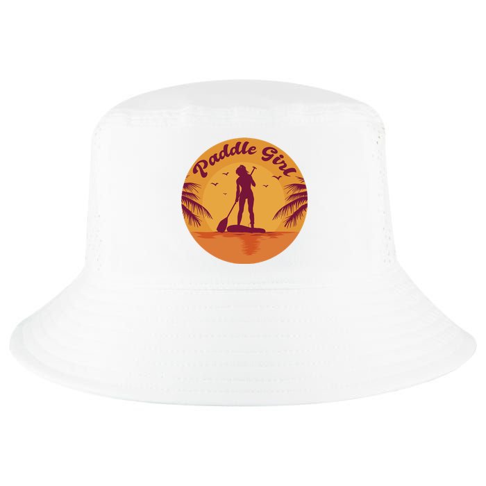 Paddle Girl Sunset Sport Cool Comfort Performance Bucket Hat