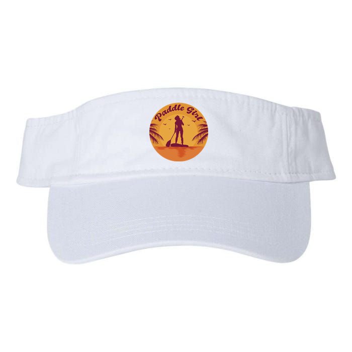 Paddle Girl Sunset Sport Valucap Bio-Washed Visor