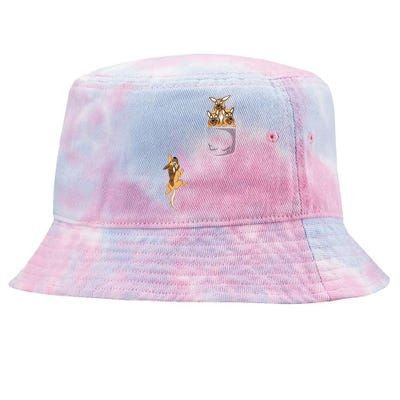 Pocket German Shepherd Tie-Dyed Bucket Hat