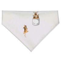 Pocket German Shepherd USA-Made Doggie Bandana