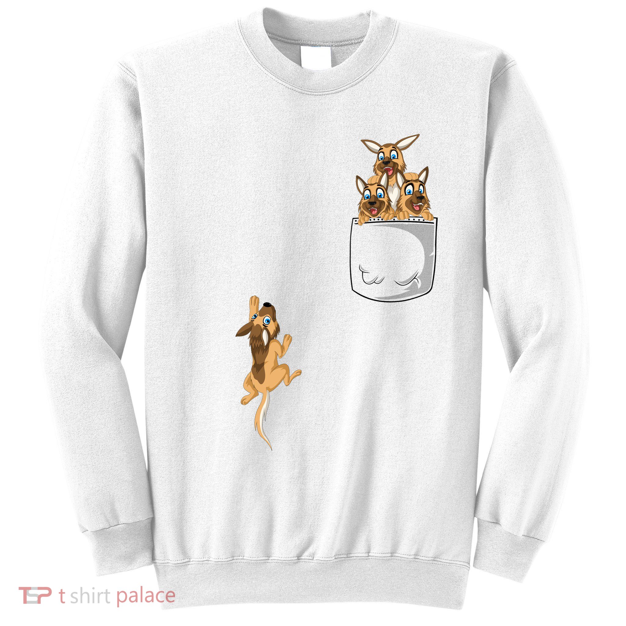 Pocket German Shepherd Sweatshirt