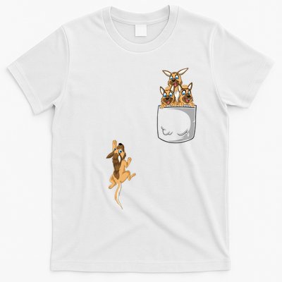 Pocket German Shepherd T-Shirt