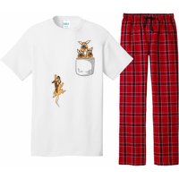 Pocket German Shepherd Pajama Set