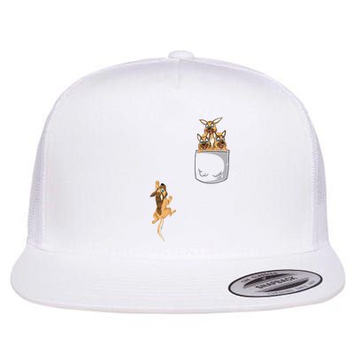 Pocket German Shepherd Flatbill Hat