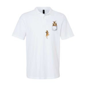 Pocket German Shepherd Softstyle Adult Sport Polo