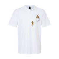 Pocket German Shepherd Softstyle Adult Sport Polo