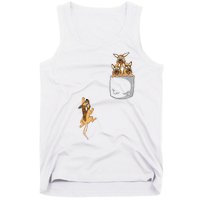 Pocket German Shepherd Tank Top