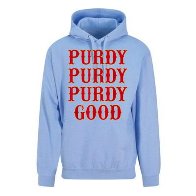 Purdy Good San Francisco Football Playoffs Unisex Surf Hoodie