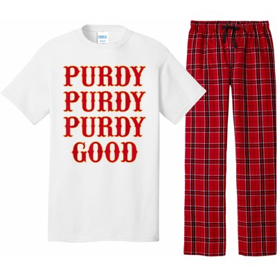 Purdy Good San Francisco Football Playoffs Pajama Set