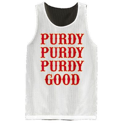 Purdy Good San Francisco Football Playoffs Mesh Reversible Basketball Jersey Tank