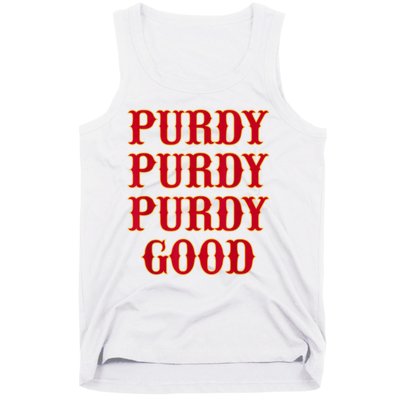 Purdy Good San Francisco Football Playoffs Tank Top