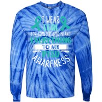 Postcute Gifttraumatic Stress Disorder Warrior Ptsd Awareness Month Gift Tie-Dye Long Sleeve Shirt