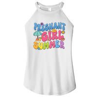 Pregnant Girl Summer Women’s Perfect Tri Rocker Tank