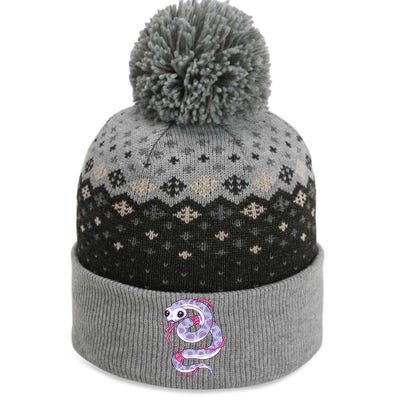 Pastel Goth Snake Creepy Serpent Kawaii Emo Nu Goth The Baniff Cuffed Pom Beanie