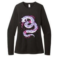 Pastel Goth Snake Creepy Serpent Kawaii Emo Nu Goth Womens CVC Long Sleeve Shirt