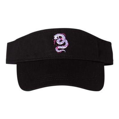 Pastel Goth Snake Creepy Serpent Kawaii Emo Nu Goth Valucap Bio-Washed Visor