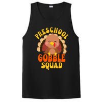 Preschool Gobble Squad Cute Turkey Thanksgiving Teacher PosiCharge Competitor Tank