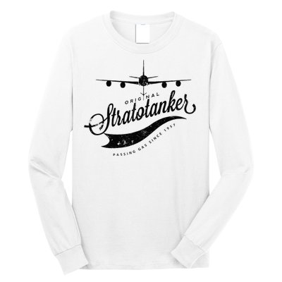 Passing Gas Since 1957 Kc135 Tanker Airplane Long Sleeve Shirt