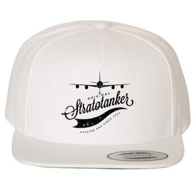Passing Gas Since 1957 Kc135 Tanker Airplane Wool Snapback Cap