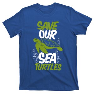 Promeaningful Giftenviront Save Our Sea Turtle Ocean Beach Animal Lover Gift T-Shirt