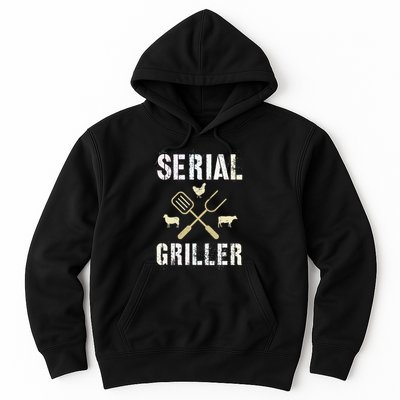 Pitmaster Grilling Serial Griller Pit Grandpa Brisket Patio Hoodie