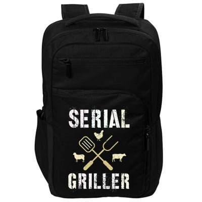 Pitmaster Grilling Serial Griller Pit Grandpa Brisket Patio Impact Tech Backpack