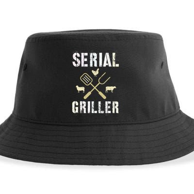 Pitmaster Grilling Serial Griller Pit Grandpa Brisket Patio Sustainable Bucket Hat
