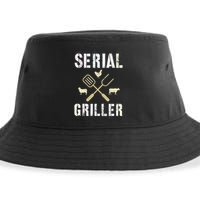 Pitmaster Grilling Serial Griller Pit Grandpa Brisket Patio Sustainable Bucket Hat