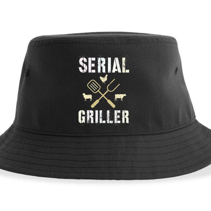 Pitmaster Grilling Serial Griller Pit Grandpa Brisket Patio Sustainable Bucket Hat
