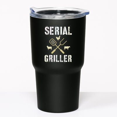 Pitmaster Grilling Serial Griller Pit Grandpa Brisket Patio Tumbler