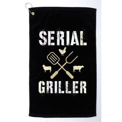 Pitmaster Grilling Serial Griller Pit Grandpa Brisket Patio Golf Towel