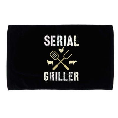 Pitmaster Grilling Serial Griller Pit Grandpa Brisket Patio Microfiber Hand Towel