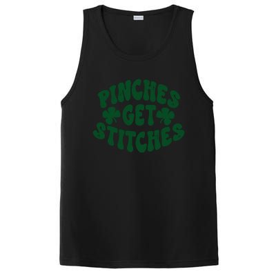 Pinches Get Stitches Funny St Patrick's Day PosiCharge Competitor Tank