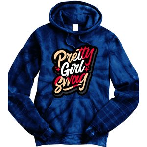 Pretty Girl Swag Cool Swag Team Matching Gift Idea Matching Sneaker Tie Dye Hoodie